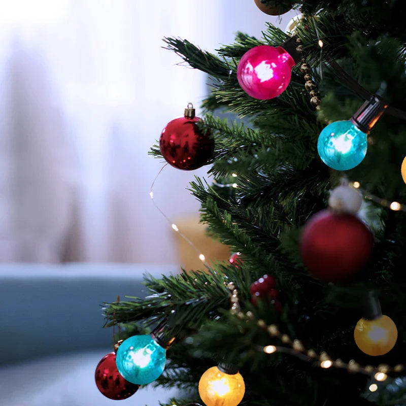 Afralia™ Fairy Lights Outdoor Garden Garland Vintage Bulbs Wedding Decoration