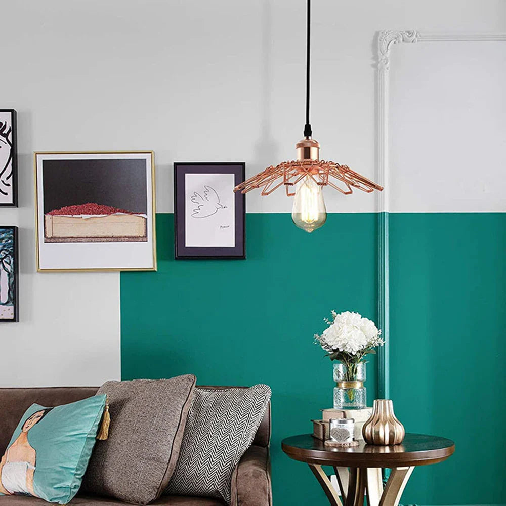 Afralia™ Vintage Nordic Chandelier LED Pendant Light for Home Decor