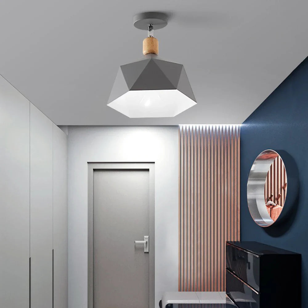 Afralia™ Industrial Loft Ceiling Lamp Pendant Light Home Lighting E27 Base