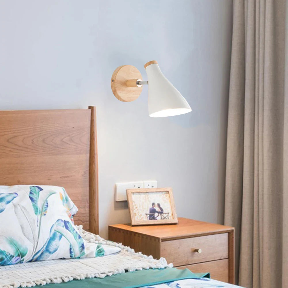 Retro Vintage Wall Sconce Light Fixture by Afralia™ - Industrial Style Bedside Lamp