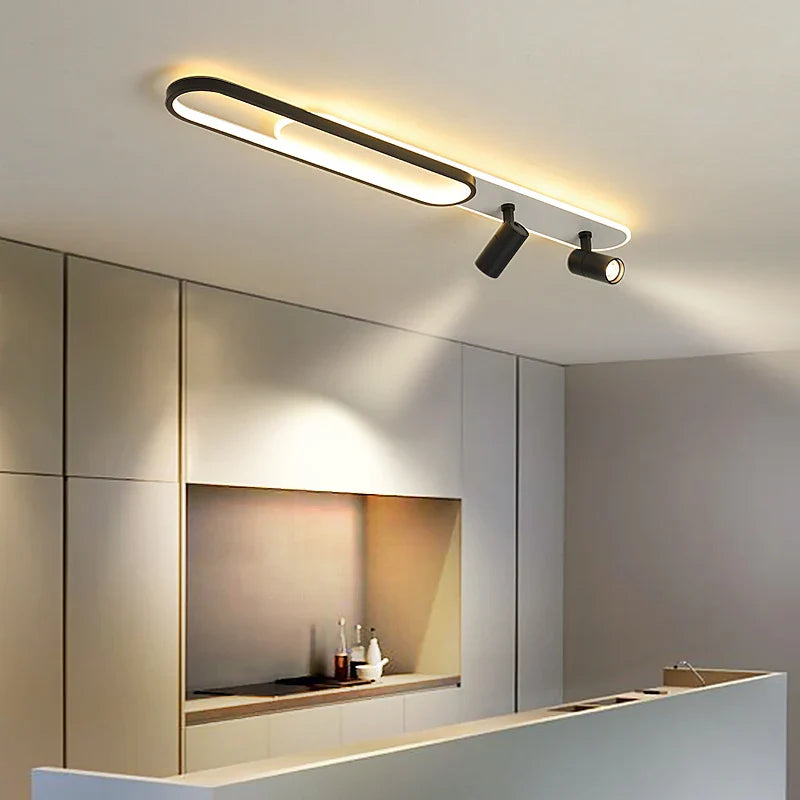 Afralia™ LED Ceiling Spotlights for Living Room Bedroom Kitchen Corridor Interior Lighting