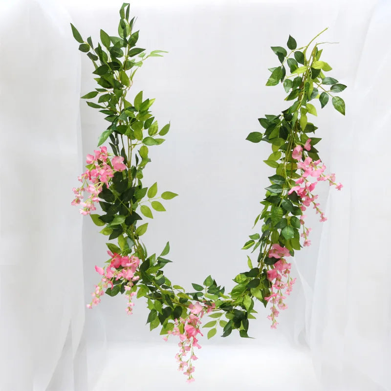 Afralia™ Artificial Flowers Christmas Wedding Home Garden Rose Arch Decorations