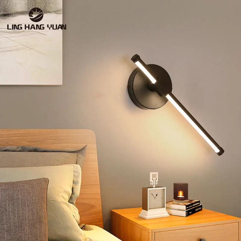 Afralia™ LED Wall Sconce Light | Modern Bedside Living Room Lamp