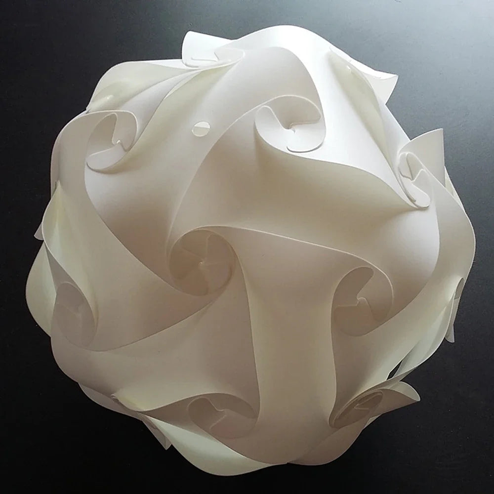 Afralia™ Modern Nordic Puzzle Lampshade Pendant Light Fixture