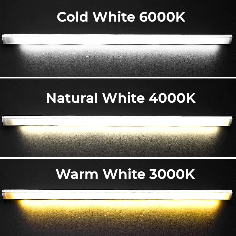 Afralia™ 0.5M V-type LED Corner Strip Lights: Wall Mount Cabinet Bar Lighting