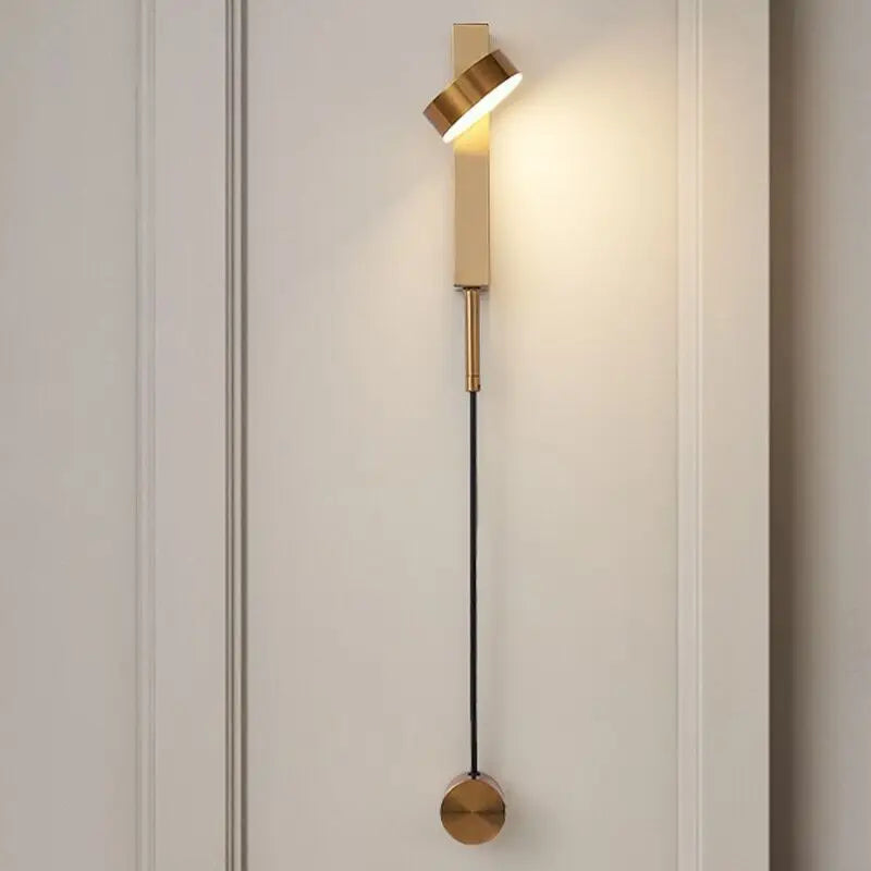 Afralia™ Dimmable LED Wall Lamp for Living Room Art Wall Light - Modern Nordic Design