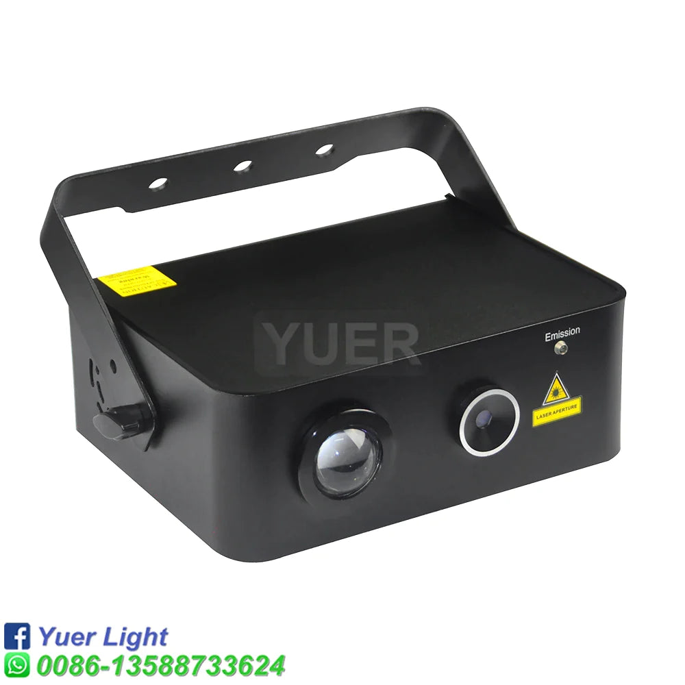 Afralia™ LED Water+RG Laser Light DJ Disco Stage Projector