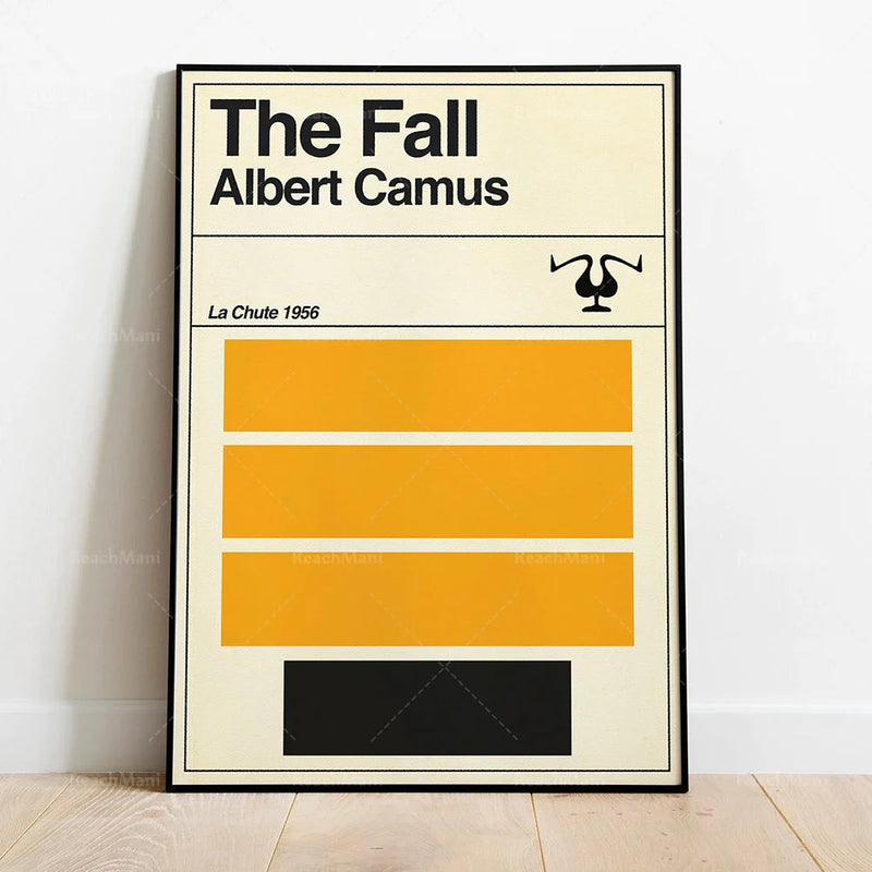 Autumn Albert Camus Literary Print for Home Decor by Afralia™
