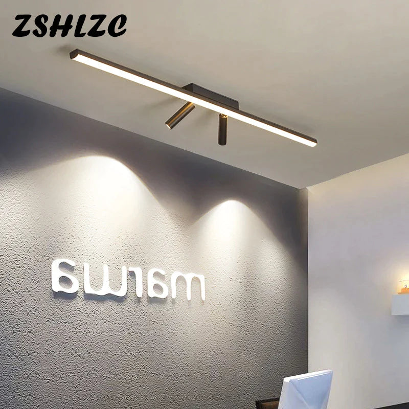Afralia™ Black Star Ceiling Light for Living Room Kitchen Bedroom - 80/100/120cm