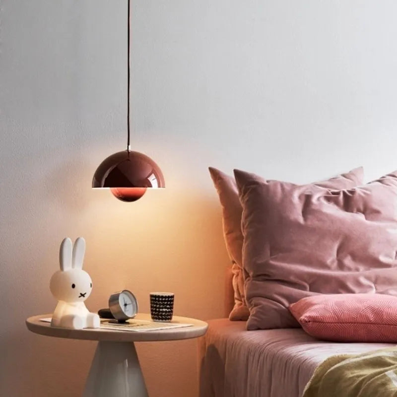 Afralia™ Flowerpot Pendant Lights: Modern Nordic Chandelier for Restaurant, Bedroom, Study.