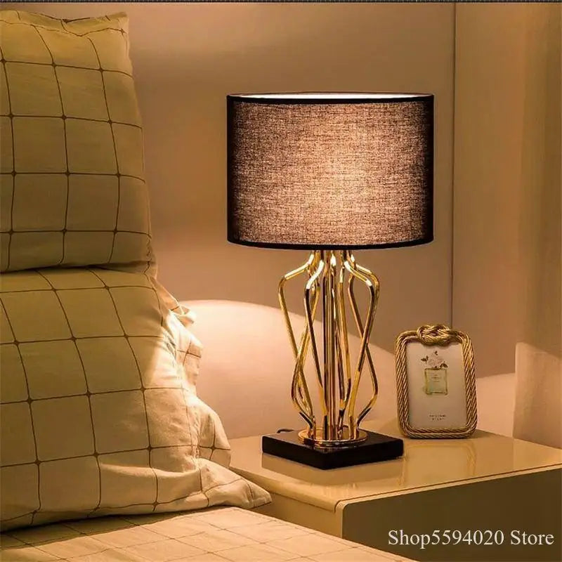 Afralia™ Metal Wind Table Lamp - Modern Living Room Designer Standing Lamp