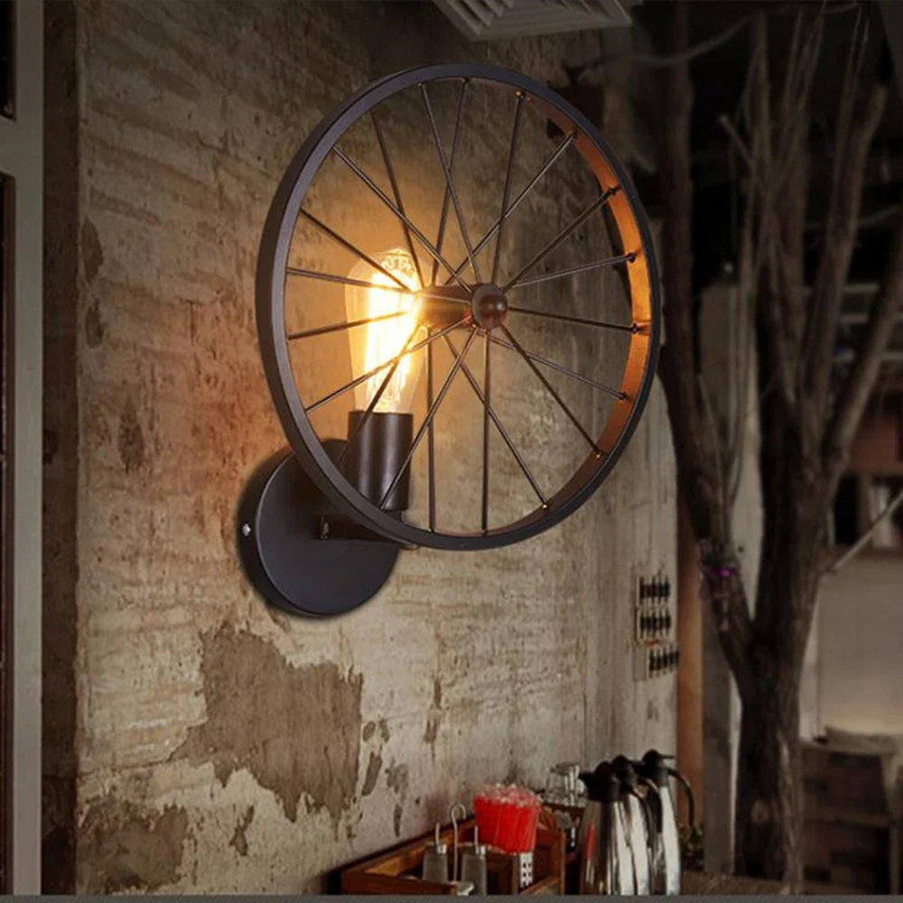 Afralia™ Retro Industrial Wall Sconce Light Fixture for Indoor Lighting