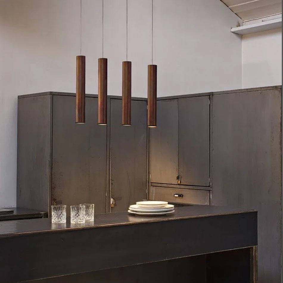 Afralia™ LED Tube Pendant Light 5W - Kitchen Dining Shop Decor Fixture