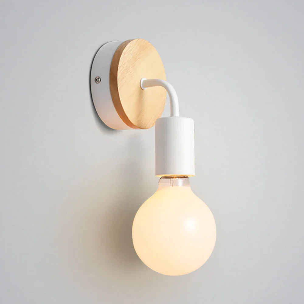 Afralia™ Modern Minimalist Wall Sconces E27 Indoor Living Room Lighting