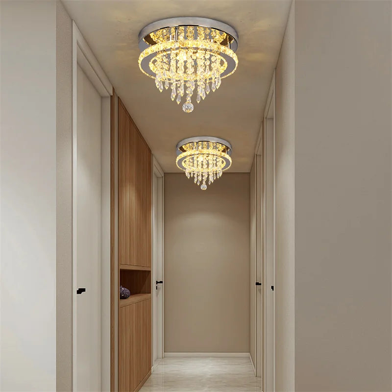 Afralia™ Modern LED Ceiling Chandelier for Living Room, Dining Room, and Bedroom