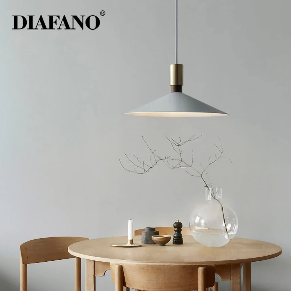 Afralia™ Dimming Pendant Light: Modern Nordic Hanging Lamp for Restaurant and Living Room