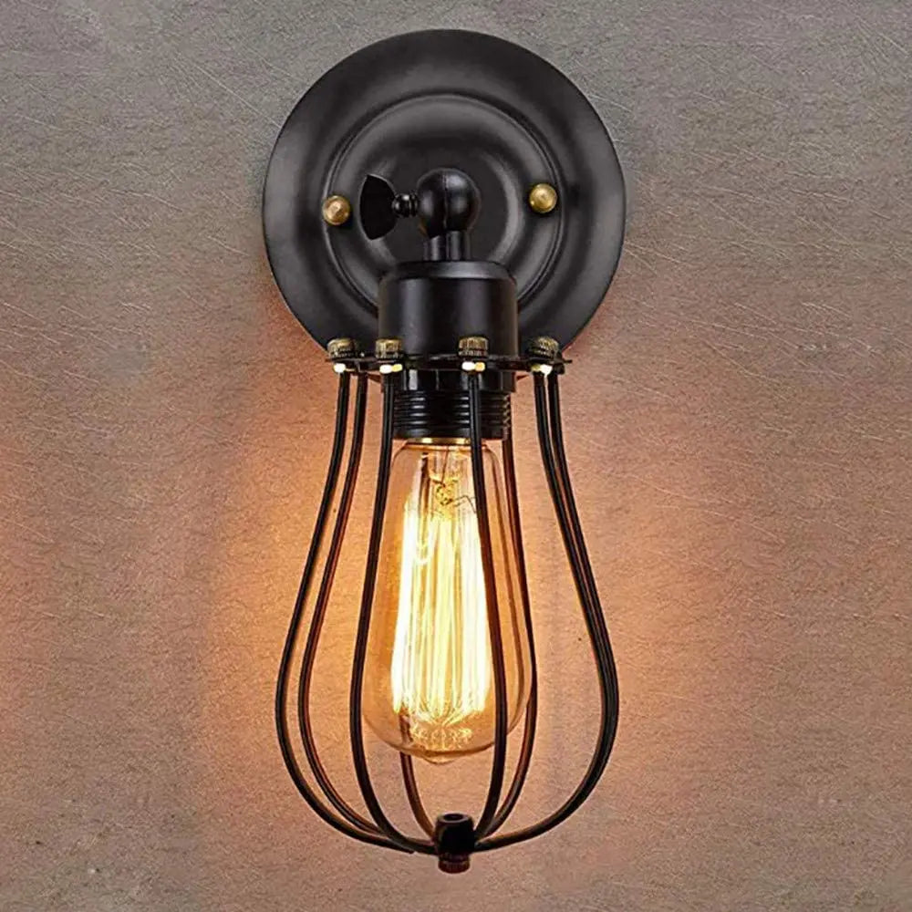 Afralia™ Industrial Wall Lamp | American Indoor Sconce | Home Decor Light Fixture