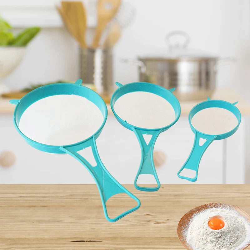Afralia™ Flour Tea Strainer Fine Mesh Filter Baking Tool Kitchen Gadgets