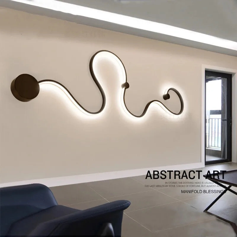 Afralia™ Iron Body Wall Lamps LED Lights Fixture for Bedroom, Living Room, Study, Hotel