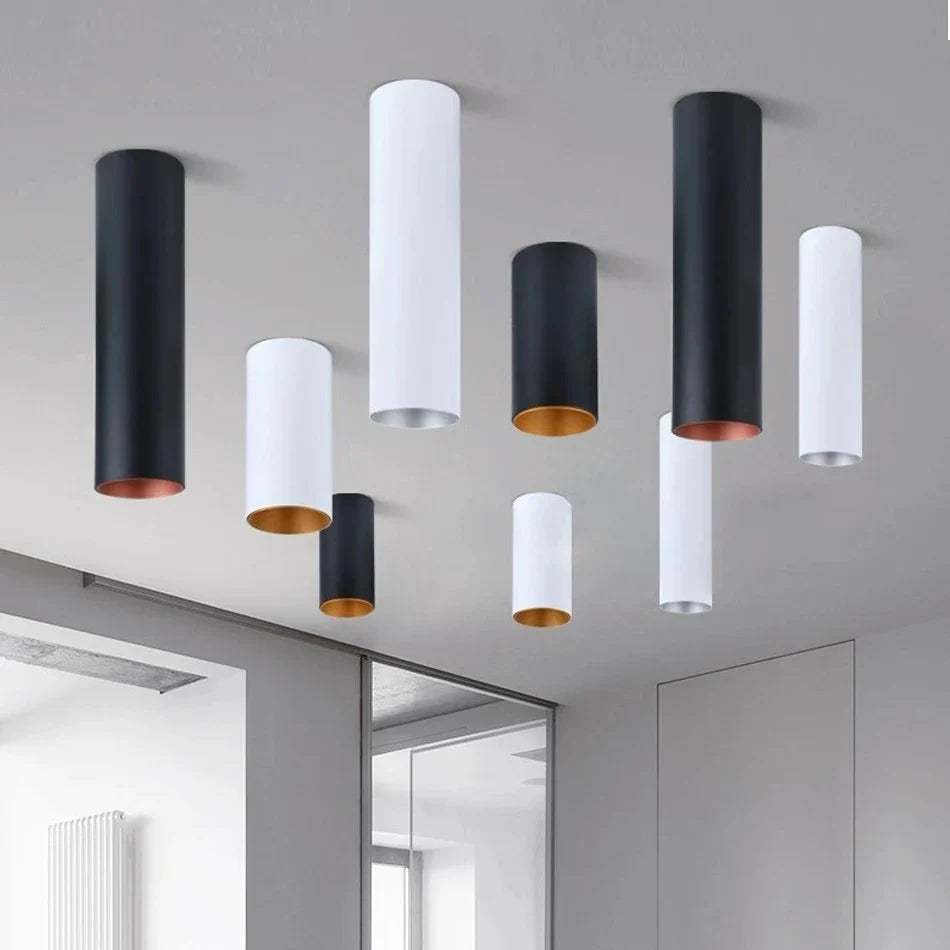 Afralia™ Dimmable LED Downlight 12W 7W, White/Black Housing, Ceiling Spot Light, Home Decor