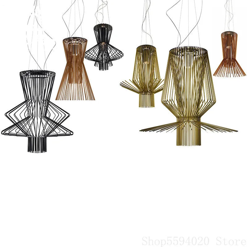 Afralia™ Allegro Iron Pendant Lights: Designer Foscarini Luminaire for Stylish Lighting