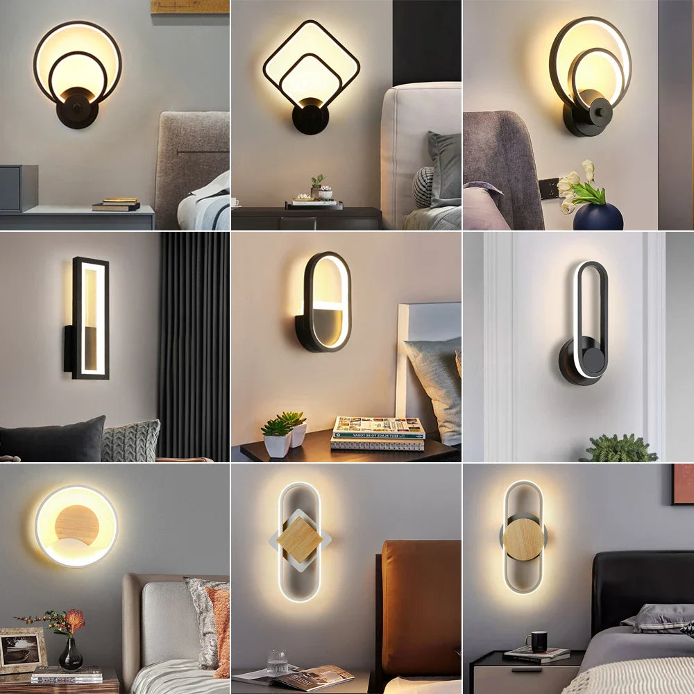 Afralia™ LED Wall Light: Modern Bedroom Bedside Lamp, Living Room Sconce, Home Decor Lighting