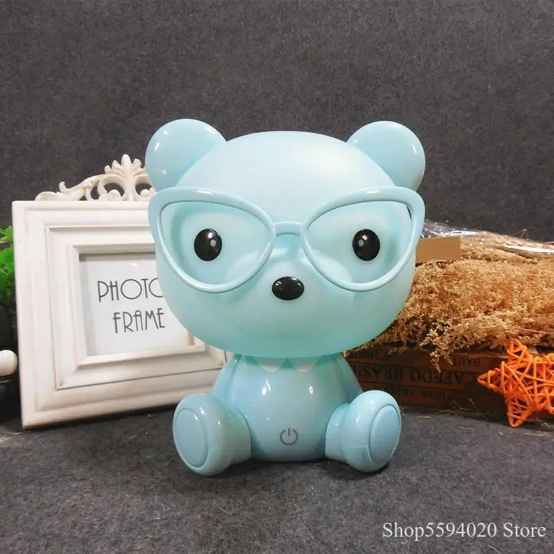 Afralia™ Kids Rabbit Night Light USB Desk Lamp, Energy Saving LED, Eye Protection, Gift