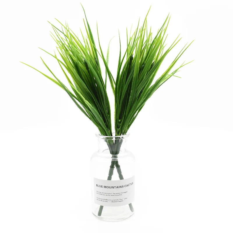 Afralia™ Plastic Grass Vase for Home Decor and Wedding Flower Artificial Plants