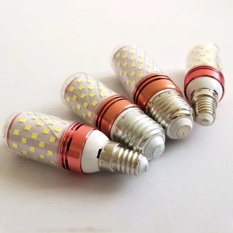 Afralia™ High Power LED Corn Lamp - 12W/16W, SMD2835, Candle Light Bulb for Chandeliers & Home Decor