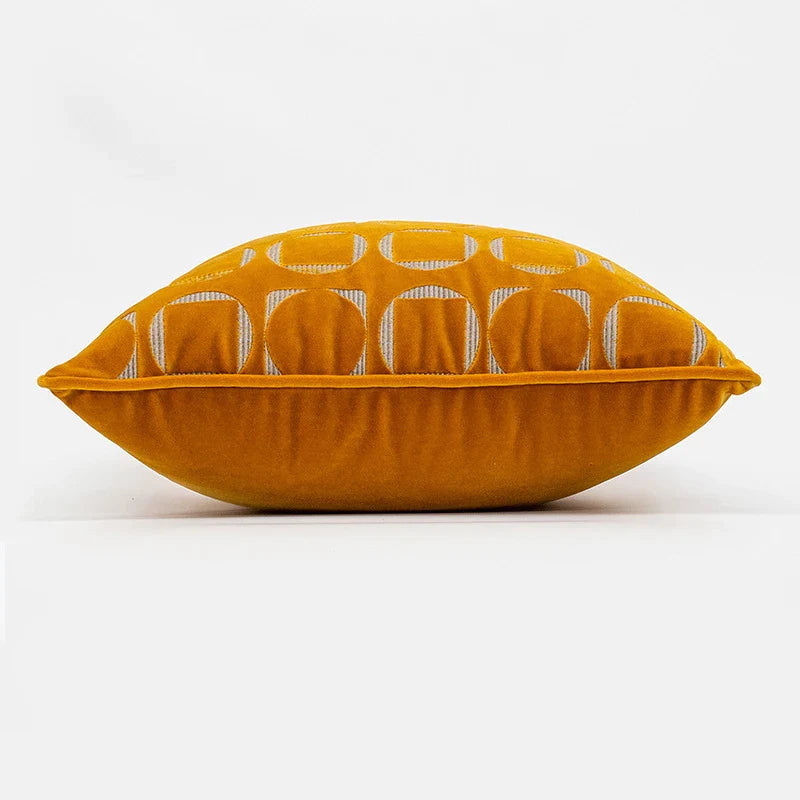 Afralia™ Geometric Jacquard Pillow Cover - Modern Chinese Style Chic Interior