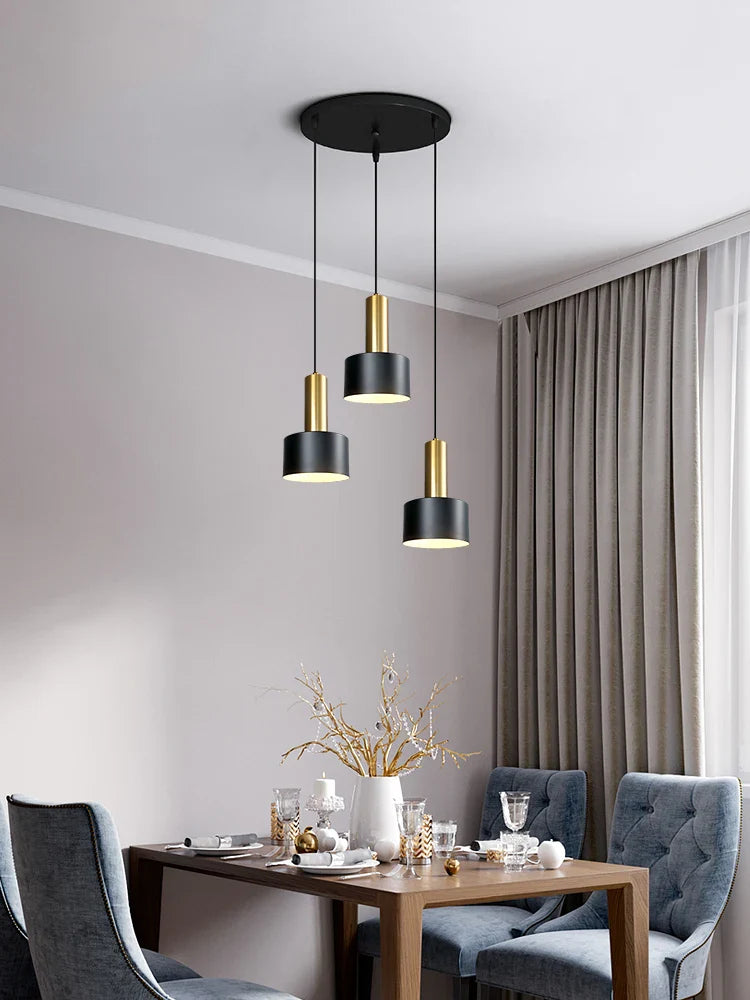 Afralia™ Minimalist Nordic Chandelier for Dining Room & Living Room Tables