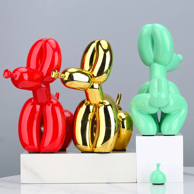 Afralia™ Balloon Dog Statue: Modern Nordic Resin Art Sculpture for Home Decor