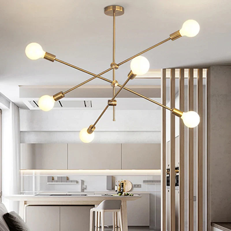 Afralia™ Window Pendant Lamp for Modern Light Luxury Living Room Dining Bedroom