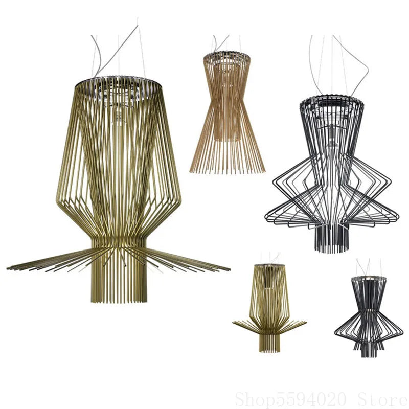 Afralia™ Allegro Iron Pendant Lights: Designer Foscarini Luminaire for Stylish Lighting
