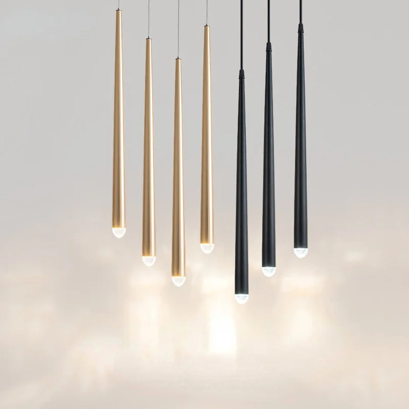 Afralia™ Luxury LED Pendant Lights Modern Chandelier for Dining Living Room Bedroom