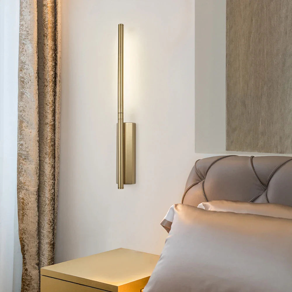 Afralia™ Nordic Gold LED Wall Lamp for Home Decor & Interior Lighting