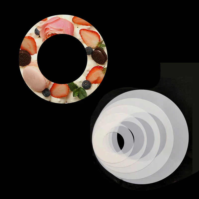 Afralia™ Round Cake & Cookie Mold Set for DIY Dessert Decoration