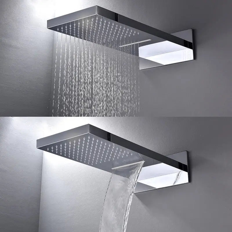 Afralia™ Luxury Thermostatic Shower Faucet Set with Handshower