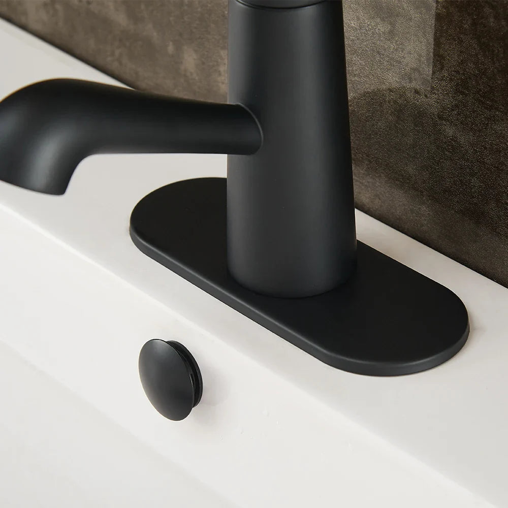 Afralia™ 6-inch Bathroom Sink Deck Plate for Unused Mounting Escutcheon