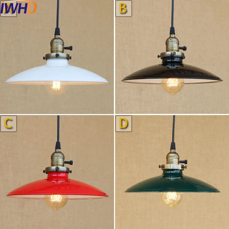 Afralia™ Vintage Pendant Lights - Retro Edison Style Industrial Lamp Fixtures