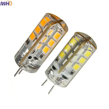 Afralia™ LED 12V G4 Bulb Light 24xSMD3528 120LM - Pack of 10