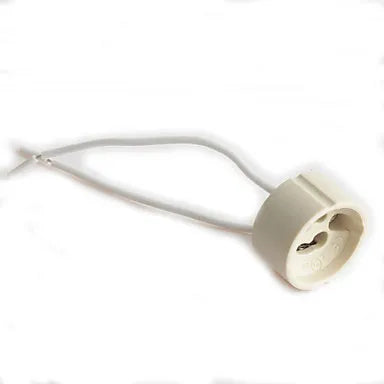 Afralia™ Ceramic Gu10 Lamp Holder Base Socket Bulb Holder 110v-220v