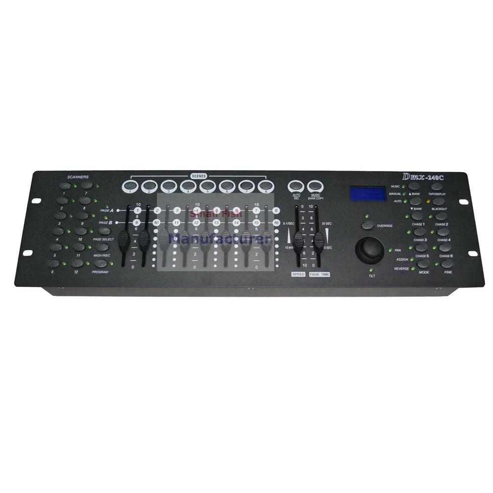 Afralia™ 240C DMX Controller for Stage Party Wedding Disco Shows Lighting