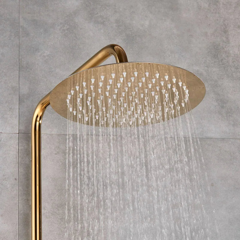 Afralia™ 3-way Shower Faucet Set with Rainfall and Waterfall Spout