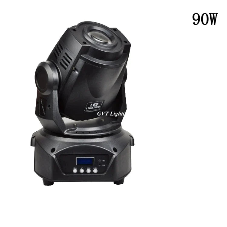 Afralia™ 90W LED Gobo Moving Head Light with 3 Face Prism for Stage Events