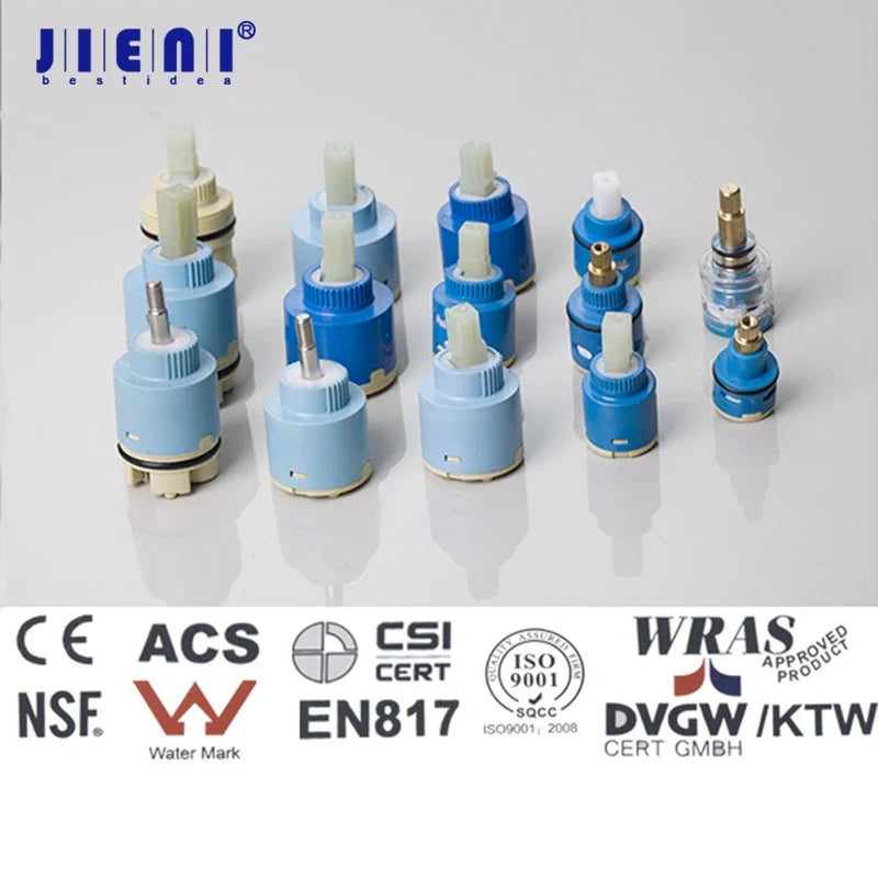 Afralia™ Ceramic Cartridge Faucet Mixer Valve for Short Tall Faucet, High Quality Accessories
