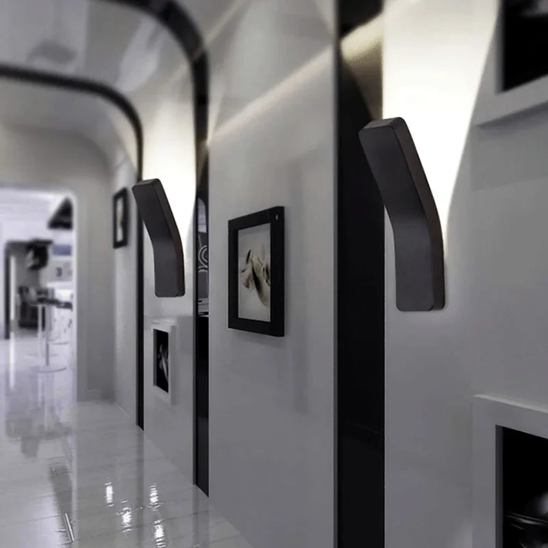 Afralia™ Modern Strength LED Wall Light for Living Room Bedroom Sconce 90-260V