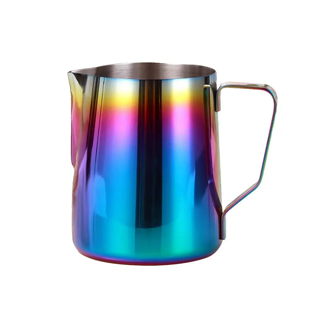 Afralia™ Stainless-Steel Frother Cup for Latte Art and Coffee Frothing