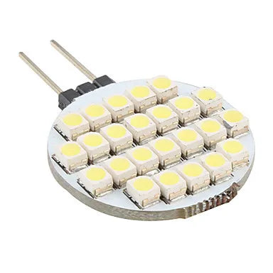 Afralia™ G4 LED 12V 3W Bulb 270LM Warm White/White 24*SMD3528 10pcs Home