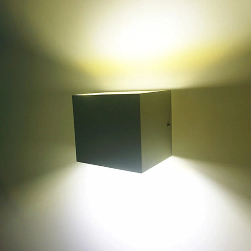 Afralia™ Outdoor COB LED Wall Lamp for Bedroom Hallway Porch Balcony